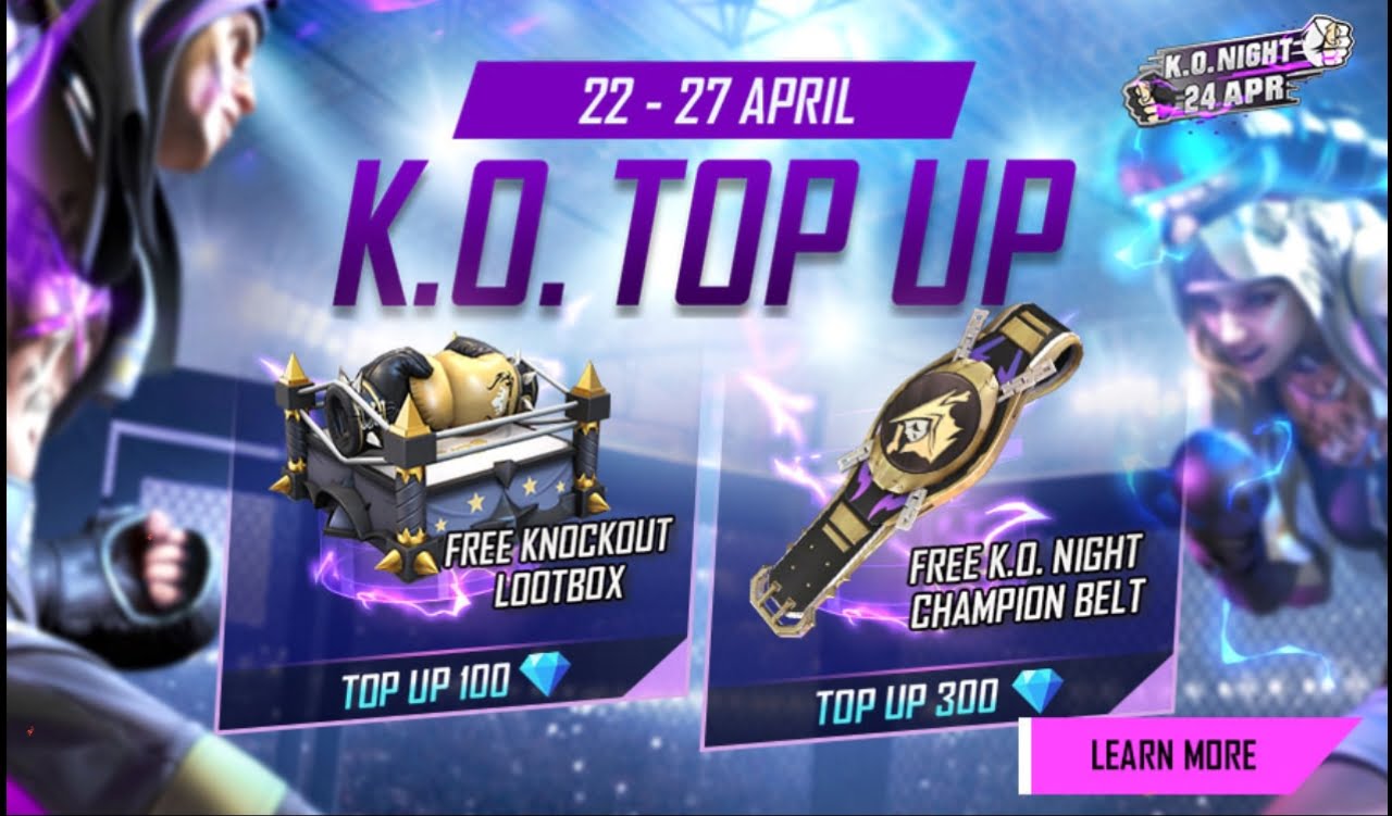 K.O Top Up Event