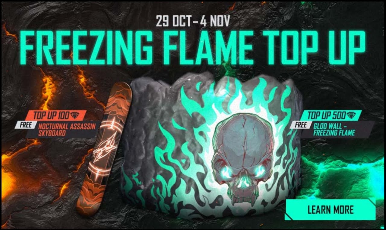 Freezing Flame Top Up Event