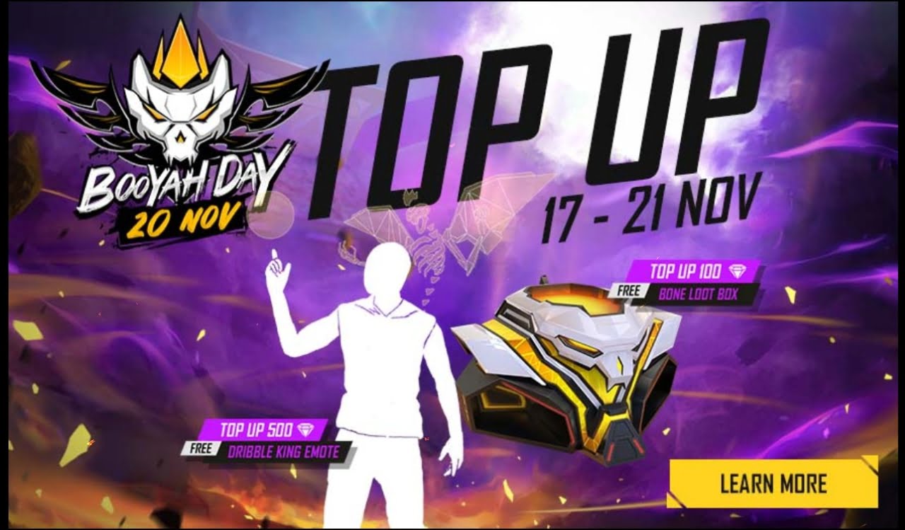 Booyah Day Top Up Event